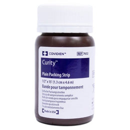 Cardinal Wound Packing Strip Curity™ Non-impregnated 1/2 Inch X 5 Yard Sterile - Case of 12 - 7632-CS