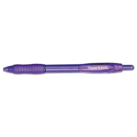 Paper Mate® Profile Ballpoint Pen, Retractable, Bold 1.4 mm, Purple Ink, Purple Barrel, Dozen - DZ/1 - PAP-35830-DZ