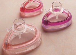 Ambu Anesthesia Mask Ambu® Sweet Dreams™ Elongated Style Small Adult Size 4 Hook Ring - Case of 30 - 1443-CS