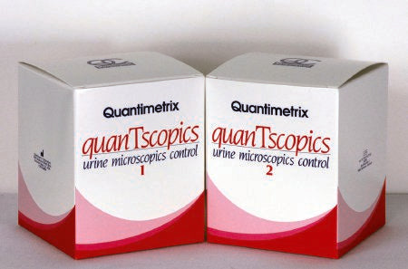 Quantimetrix Urine Chemistry Urinalysis Control QuanTscopics® Urinalysis / Microscopics Level 1 / Low 4 X 120 mL - Box of 4 - 1481-41-BX
