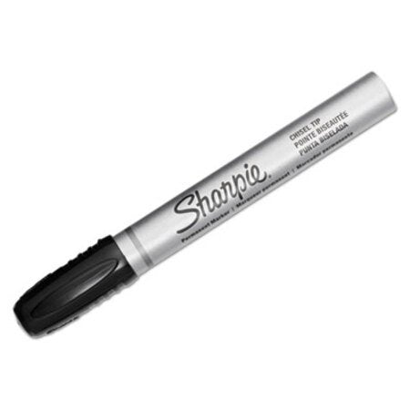 Sharpie® Durable Metal Barrel Permanent Marker, Broad Chisel Tip, Black - DZ/1 - SAN-1794224-DZ