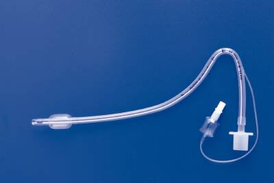 Teleflex LLC Cuffed Endotracheal Tube Rusch® AGT 380 mm Length Curved 7.5 mm Adult Murphy Eye - Box of 10 - 111781075-BX