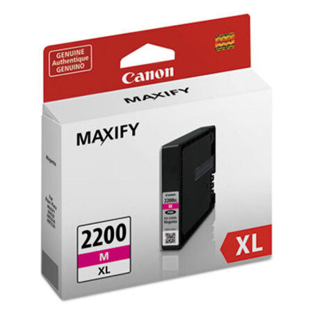 Canon® 9269B001 (PGI-2200XL) High-Yield Ink, 1,295 Page-Yield, Magenta - Each - CNM-9269B001-EA