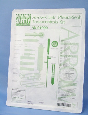 Teleflex Centesis Tray Arrow-Clarke® Pleura-Seal® Pleura-Seal Sterile - Case of 10 - AK-01000-CS