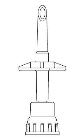 B. Braun Dispensing Pin Safsite® - Each - 413501-EA