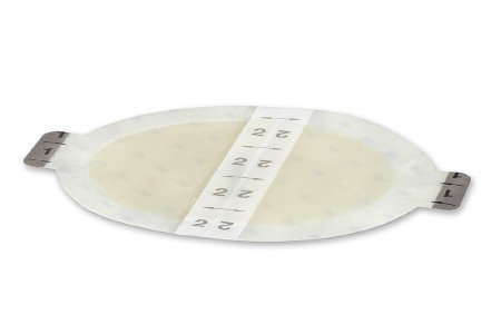 3M Thin Hydrocolloid Dressing 3M™ Tegaderm™ Thin 5-1/4 X 6 Inch Oval With Border - Case of 60 - 90023-CS
