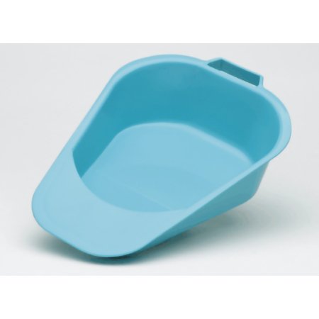 Medegen Medical Products LLC Fracture Bedpan Medegen Blue 1 Quart / 946 mL - Case of 6 - 00081-CS