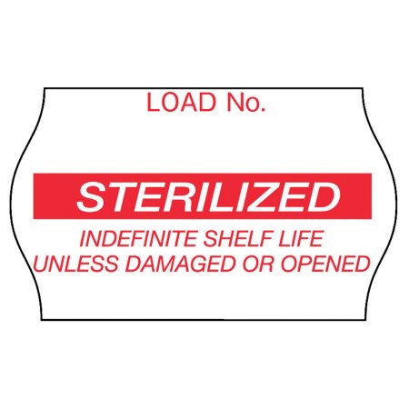 3M Pre-Printed Label Comply™ Laboratory Use Red Label Sterilized Red Sterilization Label 5/8 X 1-1/8 Inch - Roll of 1 - 1269R-RL