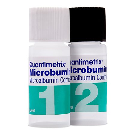 Quantimetrix Special Chemistry Control Microbumin® Microalbumin Testing 2 Levels 10 X 7 mL - Box of 10 - 1250-01-BX
