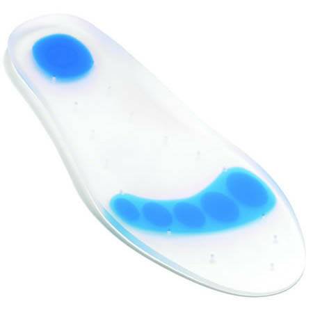 Silipos Soft Zone™ Insole Full Length Small Silicone Male 5 to 6-1/2 / Female 6-1/2 to 8-1/2 - Pair - 4013-PR