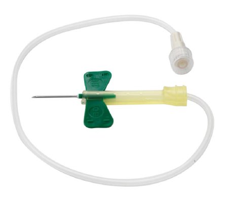 BD BD Vacutainer® Safety-Lok™ Blood Collection Set 21 Gauge 3/4 Inch Needle Length Safety Needle 12 Inch Tubing Sterile - Box of 50 - 367296-BX