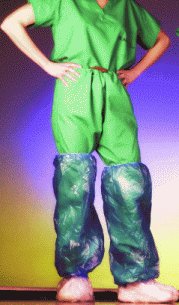 Sloan Pants Leg Protector Bootleg® One Size Fits Most NonSterile Disposable - Case of 50 - BL200-CS