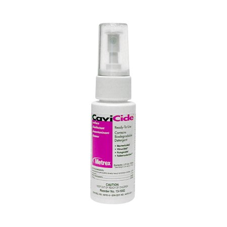 Metrex Research CaviCide™ Surface Disinfectant Cleaner Alcohol Based Pump Spray Liquid 2 oz. Bottle Alcohol Scent NonSterile - Case of 48 - 13-1002-CS