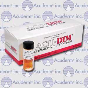 Acuderm Prepared Media Acu-DTM ® Dermatophyte Test Medium (DTM) Amber - Box of 24 - M101-BX