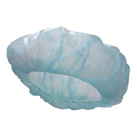 McKesson Bouffant Cap McKesson Blue Elastic Closure - Box of 100 - 40171100-BX