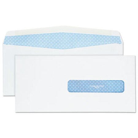 Quality Park™ Security Tinted Insurance Claim Form Envelope, Address Window, Commercial Flap, Redi-Seal Closure, 4.5 x 9.5, White, 500/Box - Box of 1 - QUA-21438-BX