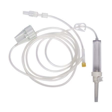 B. Braun Primary IV Administration Set Rate Flow® Gravity 1 Port 20 Drops / mL Drip Rate With Filter 84 Inch Tubing - Case of 50 - V5922-CS