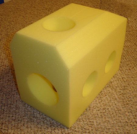 DeRoyal Foot Cradle 8 W X 14 D X 11 H Inch Foam Freestanding - Each - M60-045-EA