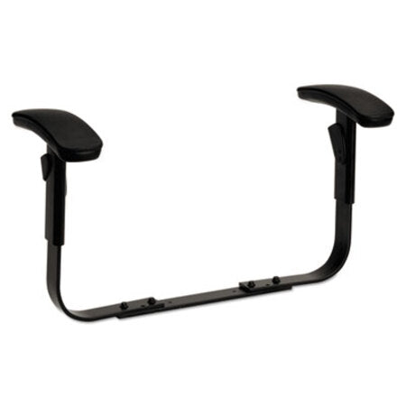 HON® Optional Height-Adjustable T-Arms for HON ComforTask Series Swivel Task Chairs, Black, 2/Set - Pair - HON-5995T-PR