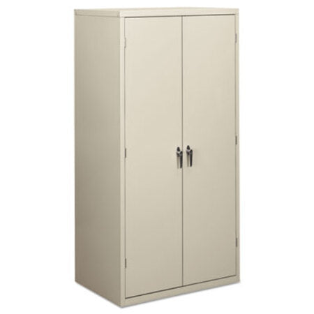 HON® Assembled Storage Cabinet, 36w x 24.25d x 71.75h, Light Gray - Each - HON-SC2472Q-EA