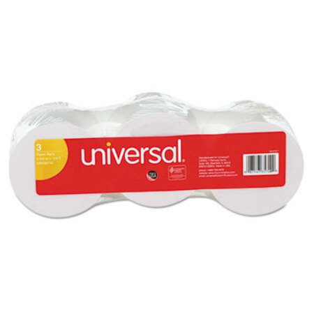 Universal® Impact and Inkjet Print Bond Paper Rolls, 0.5" Core, 2.25" x 150 ft, White, 3/Pack - Pack of 1 - UNV-35720-PK