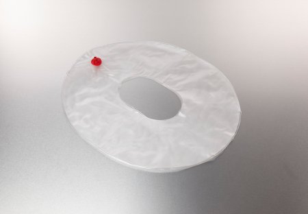 Medline Donut Seat Cushion 15 W X 17 D Inch Vinyl - Case of 20 - DYND70146-CS