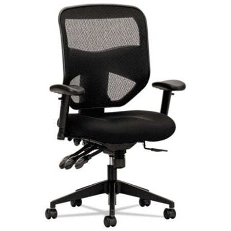 HON® VL532 Mesh High-Back Task Chair, Supports Up to 250 lb, 17" to 20.5" Seat Height, Black - Each - BSX-VL532MM10-EA