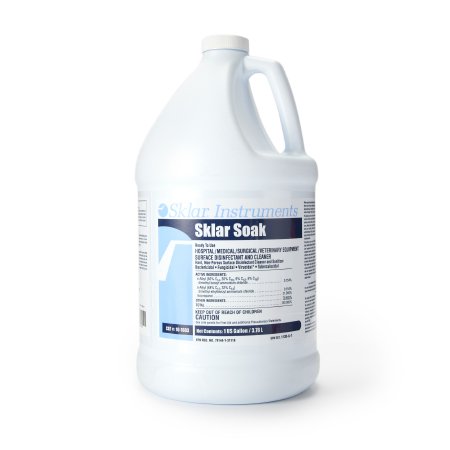 Sklar Instrument Detergent Sklar Soak™ Liquid 1 gal. Jug Alcohol Scent - Case of 4 - 10-1603-CS