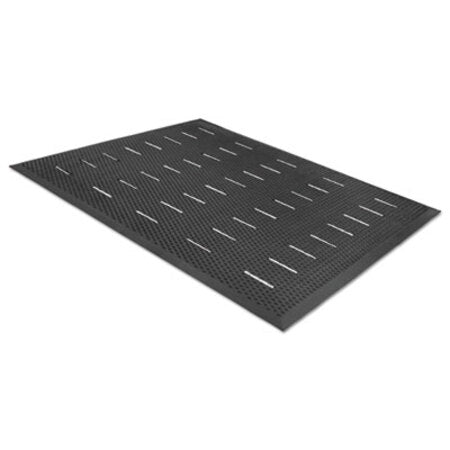 Guardian Free Flow Comfort Utility Floor Mat, 36 x 48, Black - Each - MLL-34030401-EA