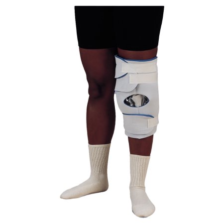 DeRoyal Hot / Cold Therapy Wrap DeRoyal® Knee 14 X 25-1/2 Inch Laminated Foam / Plastic / Gel Reusable - Each - 9383-00-EA
