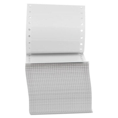 Universal® Dot Matrix Printer Labels, Dot Matrix Printers, 0.94 x 3.5, White, 5,000/Box - Box of 1 - UNV-70104-BX
