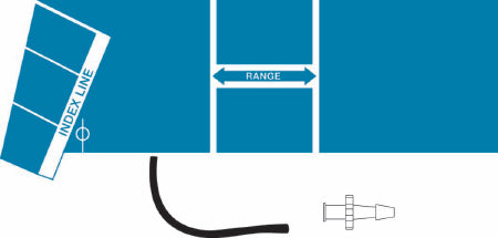 W.A. Baum Reusable Blood Pressure Cuff Calibrated® V-Lok® 18 to 26 cm Arm Polyester Fabric Cuff Small Adult Cuff - Each - 1881SSLL-EA