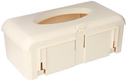 BD Glove Box Holder BD™ Horizontal Mounted 1-Box Capacity Ivory 4-1/4 X 7 X 12 Inch Plastic - Case of 6 - 305448-CS