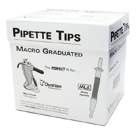 Fisher Scientific Specific Pipette Tip VistaLab™ 5 mL Graduated NonSterile - Pack of 100 - 21318602-PK