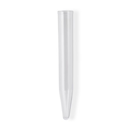 Globe Scientific Globe Scientific Centrifuge Tube Conical Bottom Plain 16.6 X 120 mm 15 mL Without Color Coding Without Closure Polystyrene Tube - Box of 100 - 6265-BX