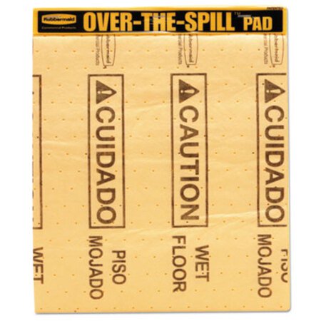 Rubbermaid® Commercial Over-The-Spill Pad Tablet, 12 oz, 16.5 x 14, 22/Pack - PD/1 - RCP-4254-PD