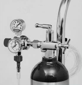 Mada Medical Products Mada Medical Oxygen Kit on Cart (Filled) Size E Aluminum - Each - 1630A-EA