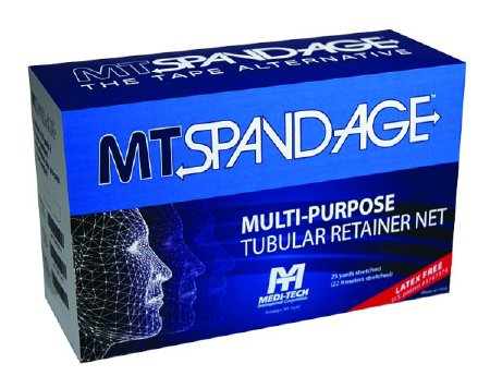 Medi-Tech International Elastic Net Retainer Dressing Spandage™ Tubular Elastic 25 Yard Size 3 White Average Hand / Multiple Fingers / Lower Arm / Wrist / Ankle NonSterile - Box of 1 - S03-BX