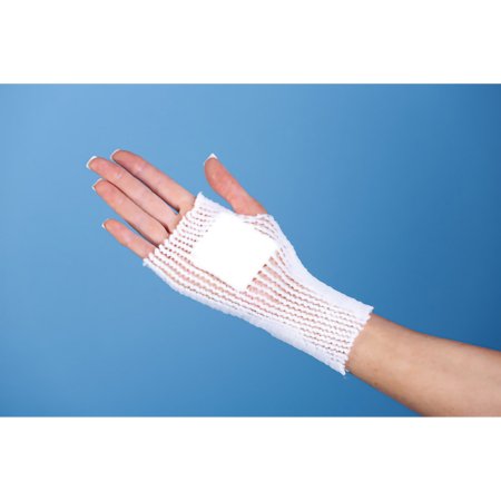 Medi-Tech International Elastic Net Retainer Dressing Spandage™ Tubular Elastic 25 Yard Size 4 White Average Hand / Foot / Upper Arm / Elbow NonSterile - Box of 1 - S04-BX