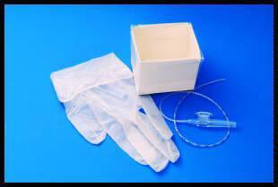 Vyaire Medical Suction Catheter Kit AirLife® Cath-N-Glove® 10 Fr. NonSterile - Case of 100 - 4695T-CS