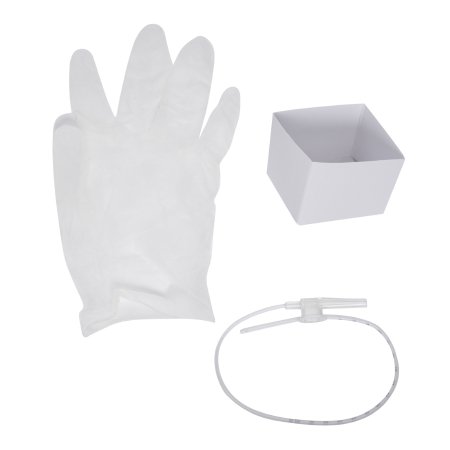 Vyaire Medical Suction Catheter Kit AirLife® Cath-N-Glove® 8 Fr. NonSterile - Case of 100 - 4697T-CS