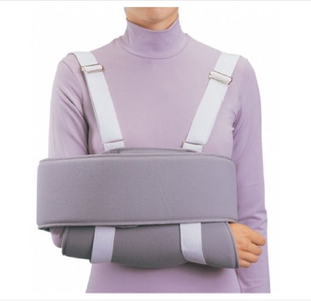DJO Shoulder Sling PROCARE® One Size Fits Most Foam Buckle Closure Left or Right Arm - Each - 79-84230-EA