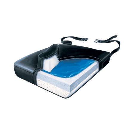 Skil-Care Seat Cushion Skil-Care™ 18 W X 16 D X 2-1/2 H Inch Foam / Gel - Each - 751230-EA