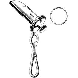 Sklar Anoscope Stainless Steel 17 mm Diameter Hirschman Style Without Light Silver - Each - 80-2689-EA