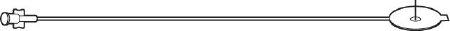 Baxter Subcutaneous Infusion Set Sub-Q 27 Gauge 1/2 Inch 42 Inch Tubing Without Port - Case of 30 - 1M8463-CS
