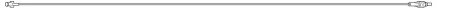 Baxter IV Extension Set Mini Bore 72 Inch Tubing Without Filter - Case of 48 - 2C5687-CS