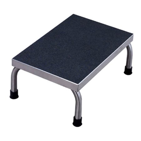 UMF Medical Step Stool UMFmedical™ 1 Step Stainless Steel Frame 7-3/4 Inch Step Height - Each - SS8374-EA