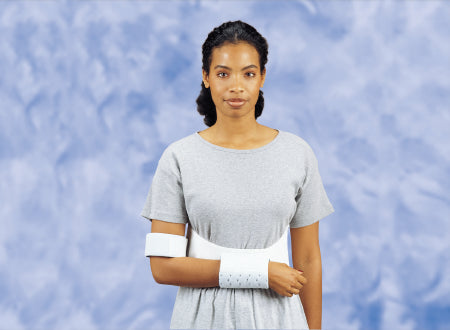 DeRoyal Shoulder Immobilizer DeRoyal® Small Elastic Contact Closure Left or Right Shoulder - Each - 9015-01-EA