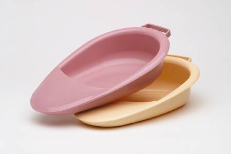 Medegen Medical Products LLC Fracture Bedpan Medegen Gold 1 Quart / 946 mL - Case of 12 - H102-05-CS