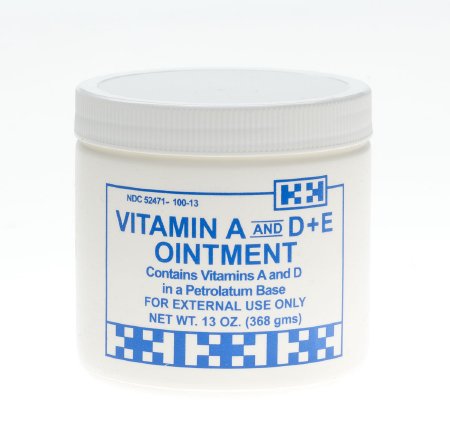 Gentell A & D Ointment 13 oz. Jar Medicinal Scent Ointment - Box of 12 - GEN-23450C-BX